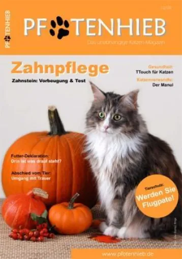 Bild: Katzenmagazin Pfotenhieb bald auch gedruckt erhältlich