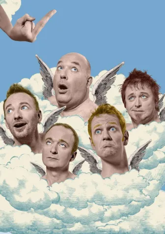 Berlin-Premiere: Füenf mit "5 Engel für Charlie" in den Wühlmäusen am 15. Oktober 2017 Bild: Berlin-Premiere: Füenf mit "5 Engel für Charlie" in den Wühlmäusen am 15. Oktober 2017