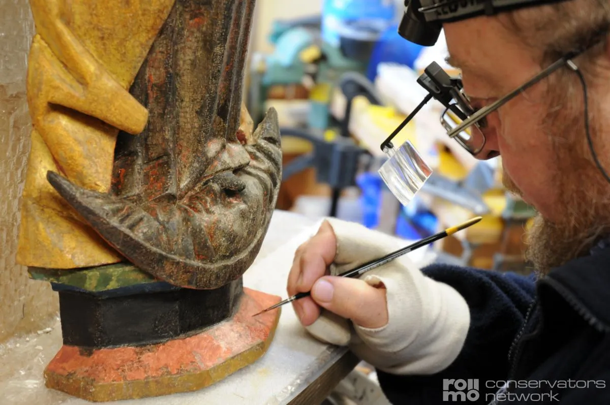 Dipl. Designer und Restaurator Rolf Möller (© anuvito, romoe netzwerk)