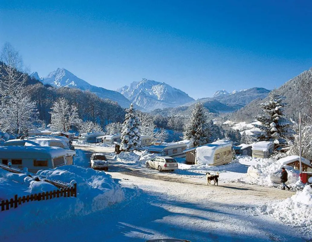 Wintercamping in Berchtesgaden - Ganz im Süden von Bayern