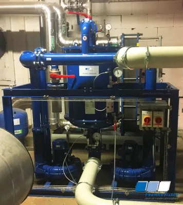 Bild: Effizienzsteigerung einer Solar Turbine durch Ölnebelabscheider von FRANKE-Filter