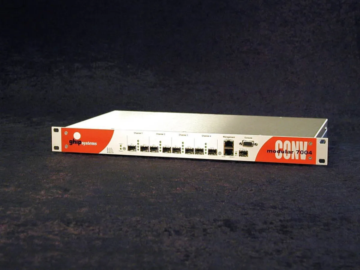 Glasfaser Repeater/Konverter modular CONV G7004