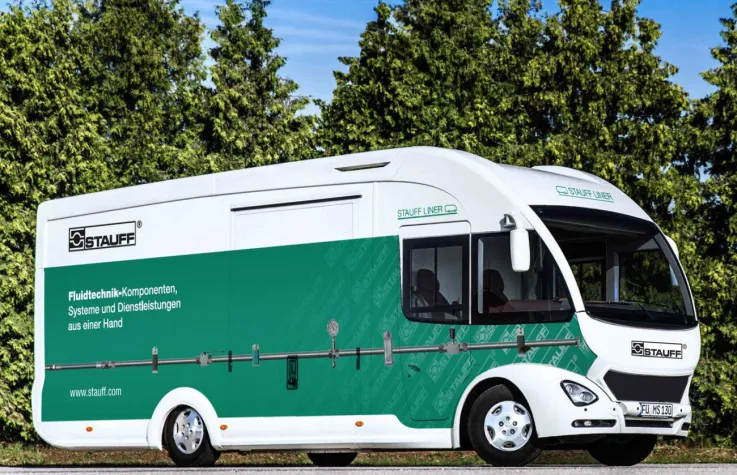 Stauff Line unterwegs Bild: Stauff Line unterwegs