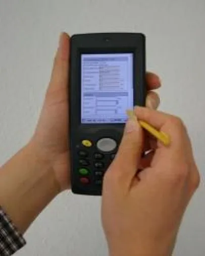Bild: Mobile Lagerbuchung ermöglicht papierlosen Informationsfluss