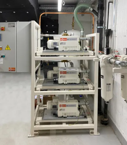 Busch Vakuumtechnik im Einsatz gegen Corona Bild: Busch Vakuumtechnik im Einsatz gegen Corona