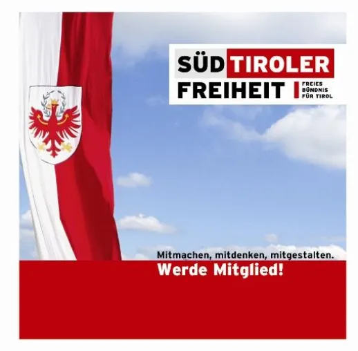 SÜD-TIROLER FREIHEIT startet Mitgliederkampagne Bild: SÜD-TIROLER FREIHEIT startet Mitgliederkampagne