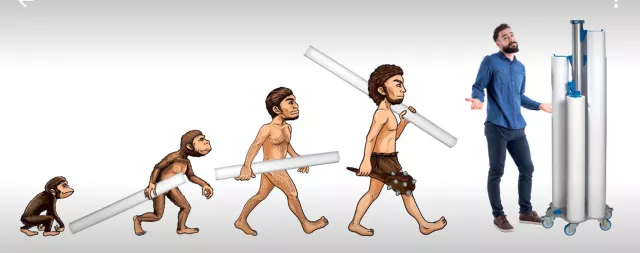 Von der Rolle? Lass‘ stecken! Bild: Von der Rolle? Lass‘ stecken!