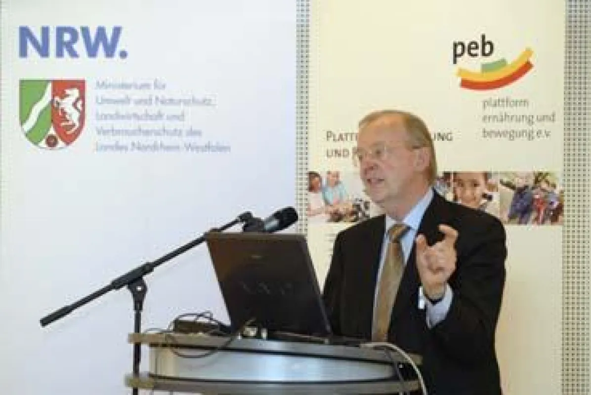 peb-Vorsitzender Prof. Dr. Erik Harms in Brüssel