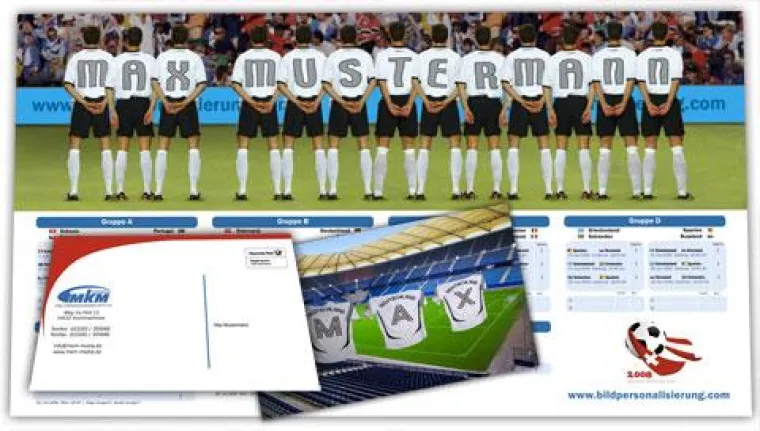 Bild: Fußball-Jahr 2008 - Direkt-Mailing-Services fürs Marketing zur Europameisterschaft