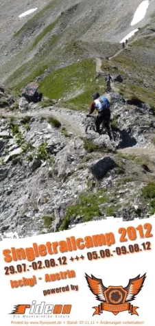 29.07.-02.08. & 05.08.-09.08.12 - Singletrailcamp, Ischgl Bild: 29.07.-02.08. & 05.08.-09.08.12 - Singletrailcamp, Ischgl