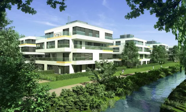 Bild: CONCEPT BAU – PREMIER feiert Richtfest in den Isargärten Thalkirchen