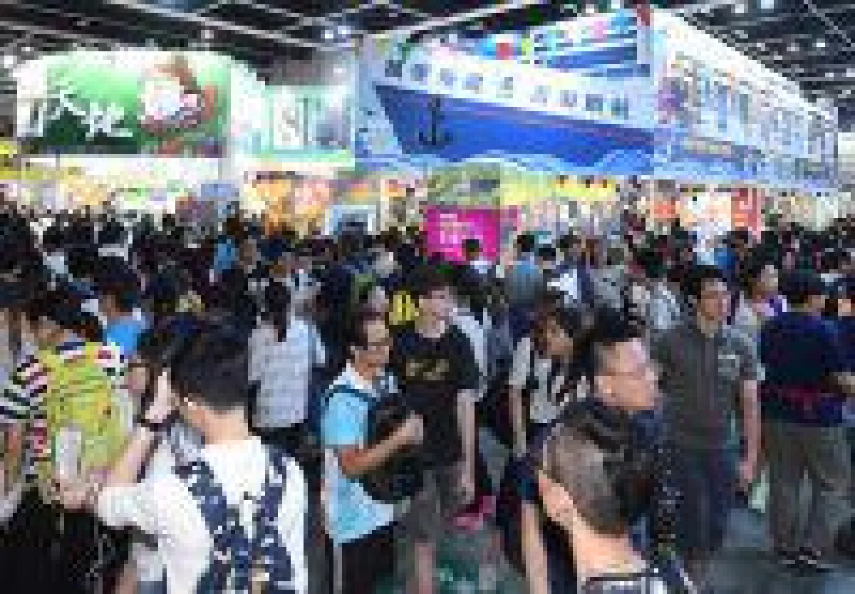 Die siebentägige Buchmesse in Hongkong verzeichnete rund eine Million Besucher.