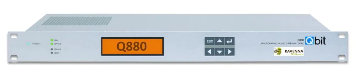 Qbit Q880 Multi-Channel Audio Gateway Codec
