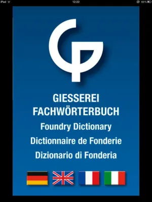Bild: Die App zum Gießerei-Fachwörterbuch anlässlich der GIFA zum Sonderpreis erhältlich