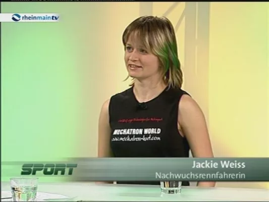 Bild: Jackie Weiss: Frauenpower im Sportstudio von RheinMain TV