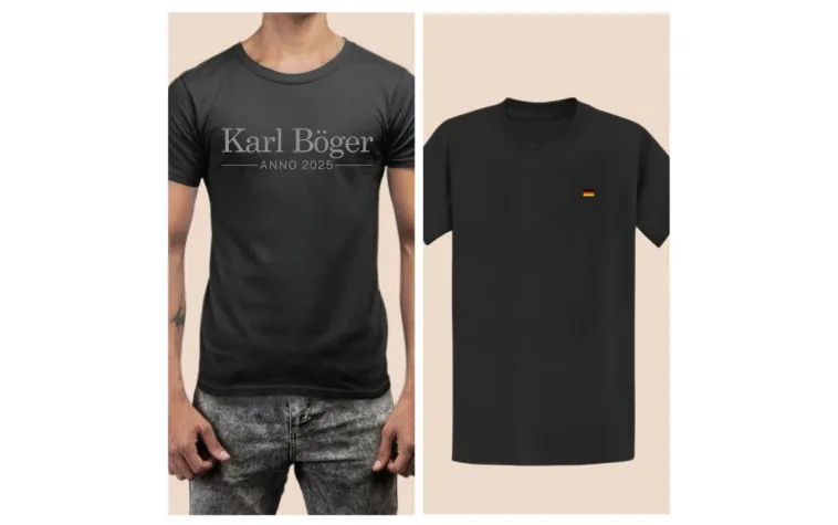 Bild: KARL BÖGER erweitert sein Sortiment: Zwei neue T-Shirts setzen stilvolle Akzente