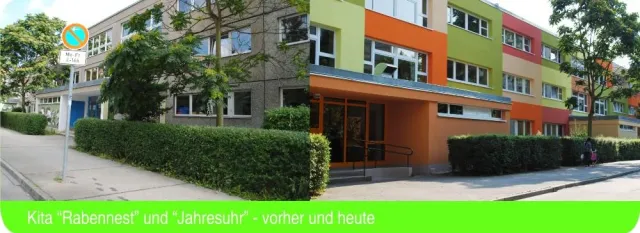 Bild: Bunte Farbenpracht - Harmonie im Kiez - erfolgreiche Sanierung der Kitas