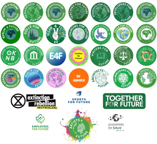 Bild: Gemeinsamer Aufruf von 34 Gruppen der Klimagerechtigkeitsbewegung zum Globalen Klimastreik