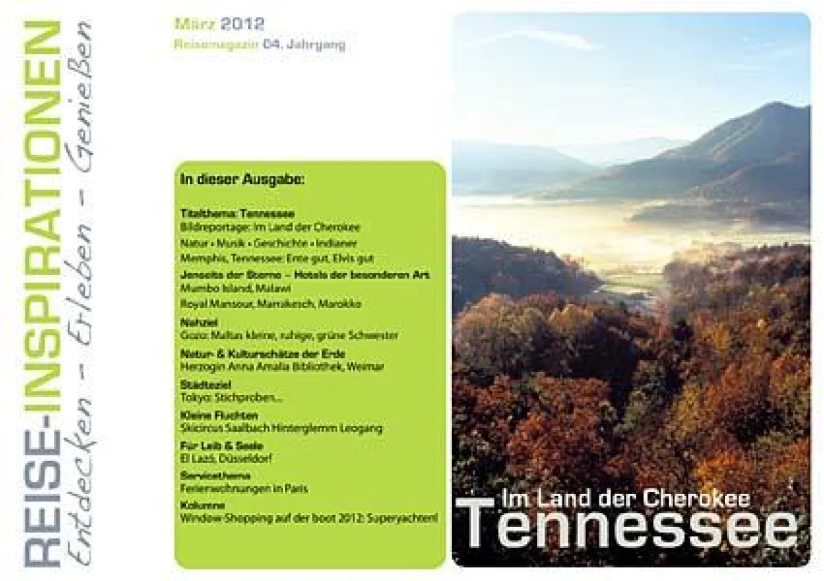 Titelthema im März: Tennessee