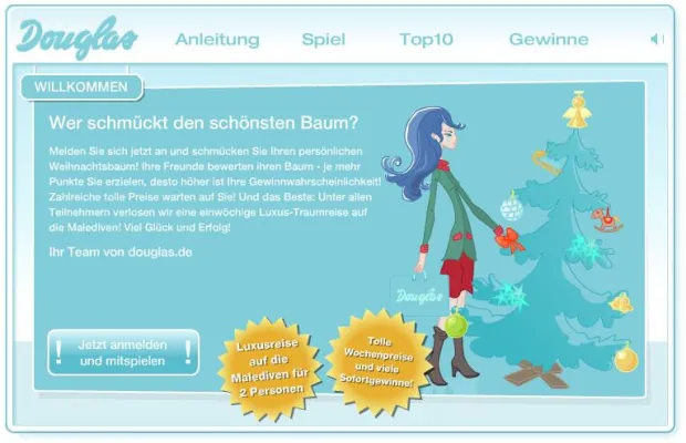 Bild: Die Parfümerie Douglas GmbH beauftragt netz98 mit Online-Gewinnspiel