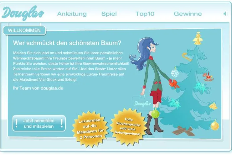 Bild: Die Parfümerie Douglas GmbH beauftragt netz98 mit Online-Gewinnspiel
