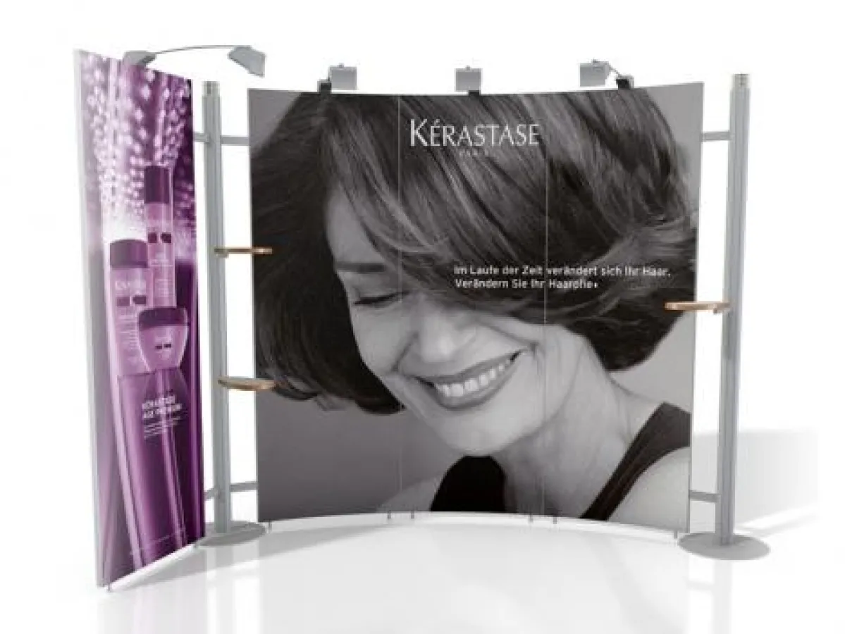 Octanorm vario d2 Faltdisplay von LA CONCEPT