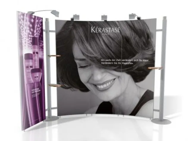 Bild: Octanorm vario d2 Faltdisplay – 3 Varianten mit einem System