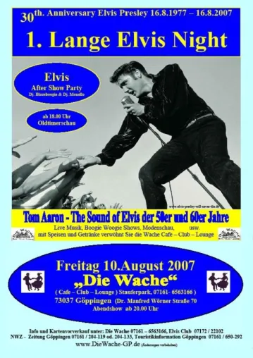 Bild: 1. Lange Elvis Night mit Oldtimer / US Cars & Bikes Schau