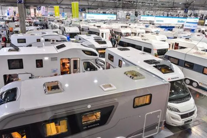 Bild: Mitteldeutschlands größte Reisemesse TC in Leipzig präsentiert alles rund ums mobile Reisen auf über 30.000 m²