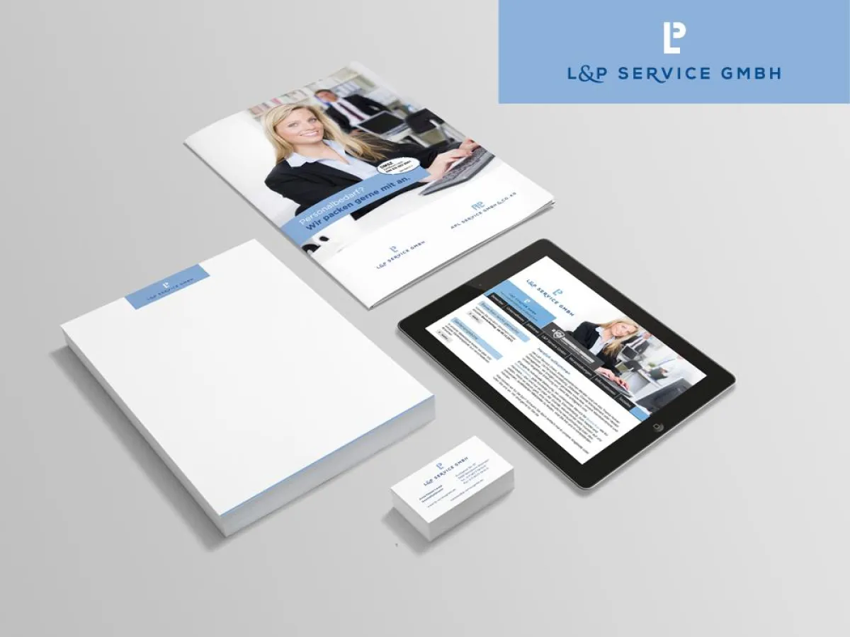 Corporatedesign für die L&P Service GmbH