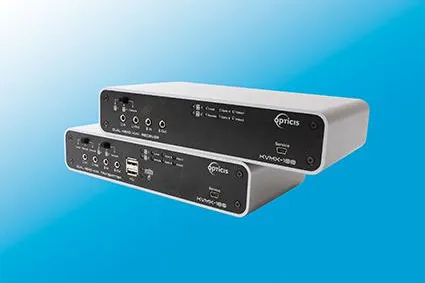 NEU: KVMX-100-TR – Dual Head DVI Optical Extender Bild: NEU: KVMX-100-TR – Dual Head DVI Optical Extender