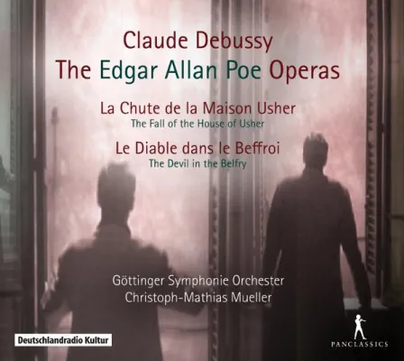 Göttinger Symphonie Orchester: Weltersteinspielung Debussy "The Edgar Allen Poe Operas" - VÖ 1. Mai 2016 Bild: Göttinger Symphonie Orchester: Weltersteinspielung Debussy "The Edgar Allen Poe Operas" - VÖ 1. Mai 2016