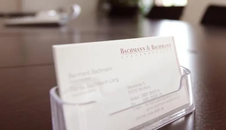 Neuer Webauftritt der Steuerkanzlei Bachmann & Bachmann Bild: Neuer Webauftritt der Steuerkanzlei Bachmann & Bachmann