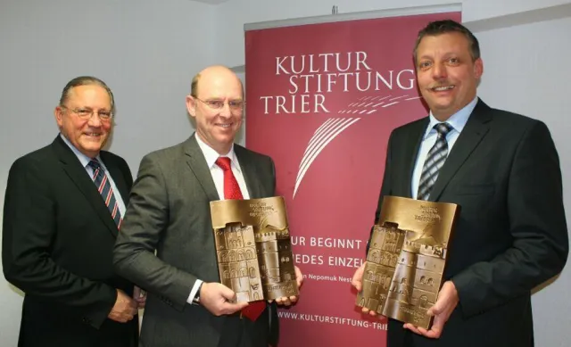 Bild: Auszeichnung für nachhaltige Förderung der Trierer Kulturlandschaft