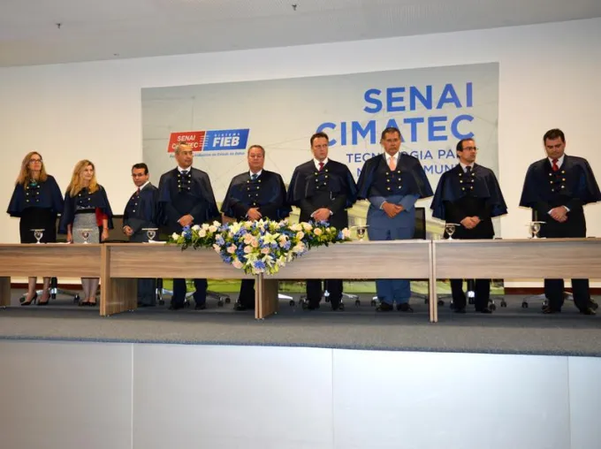 Bild: Prof. Dr. Frank Kirchner erhält Ehrendoktorwürde der Centro Universitário SENAI CIMATEC Brasilien