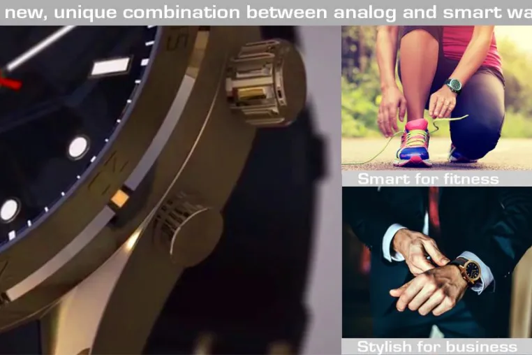 Bild: Die neue BLOX Smart Time Uhr kombiniert Form und Funktion
