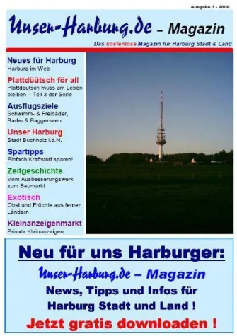 Bild: Dritte online-Ausgabe vom unser-Harburg.de - Magazin