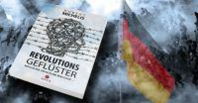 Bild: "Revolutionsgeflüster: Deutschland, Deutschland über allem": Ein brisanter Roman zur tiefen Krise Deuts