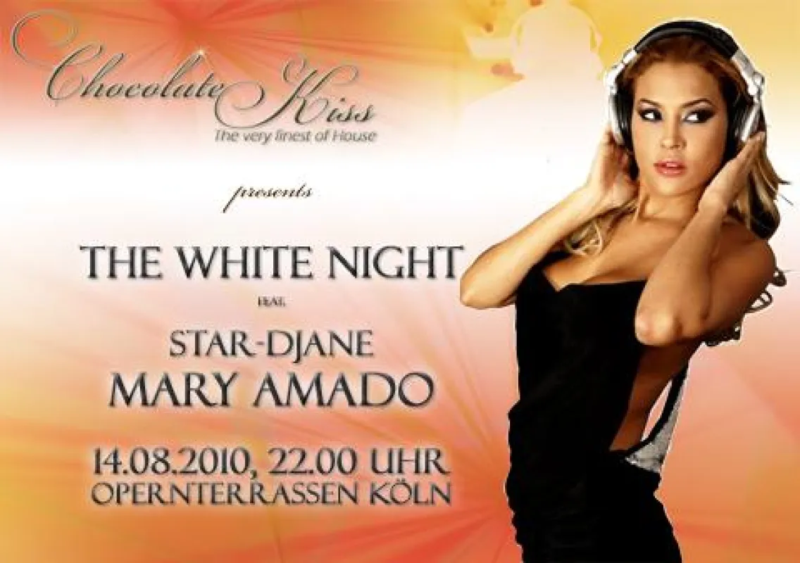 Die internationale Star-DJane Mary Amado sorgt auf der Chocolate Kiss 5 für exotische House-Sounds