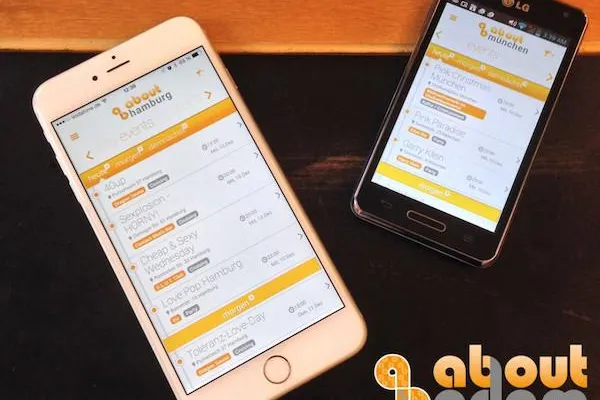 AboutAdam – Der mobile Szene Atlas für ganz Deutschland Bild: AboutAdam – Der mobile Szene Atlas für ganz Deutschland