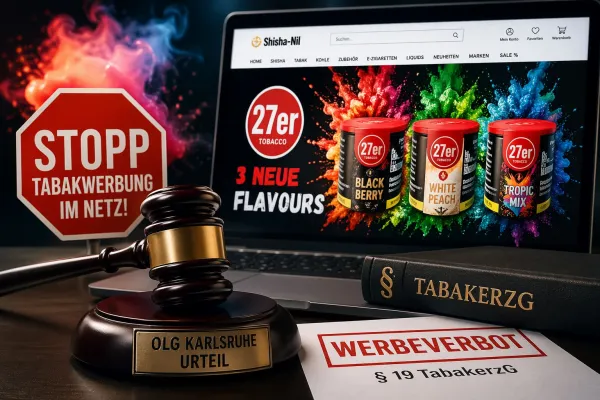 Bild: OLG Karlsruhe stoppt Tabak-Lifestyle im Netz: Klare Niederlage für Online-Händler