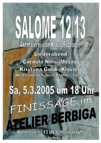 Bild: Vernissage & Liederabend