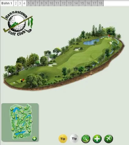 Golfplatz Vermessung Bild: Golfplatz Vermessung