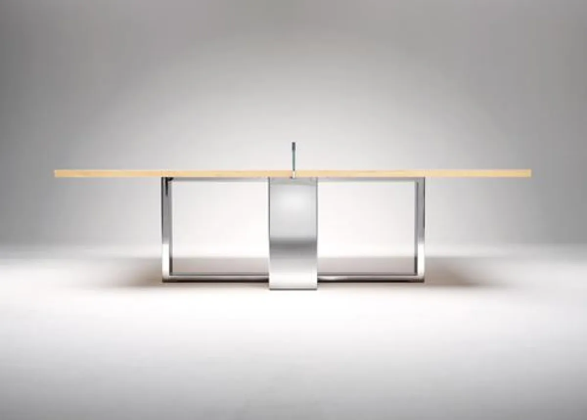 Esstisch, Tischtennisplatte und Designobjekt in einem: Der 