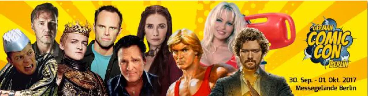 German Comic Con Berlin, 30.9.-1.102017 Messegelände Berlin
