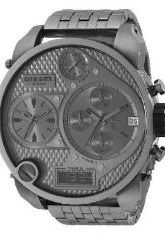 Diesel Chronograph Grey Multi Dial Ana-Digi Display DZ7247 Mens Watch Bild: Diesel Chronograph Grey Multi Dial Ana-Digi Display DZ7247 Mens Watch