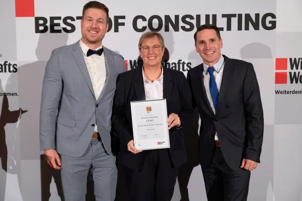Bild: WirtschaftsWoche zeichnet HR Tech Consulting aus: 2. Platz im Wettbewerb „Best of Consulting“