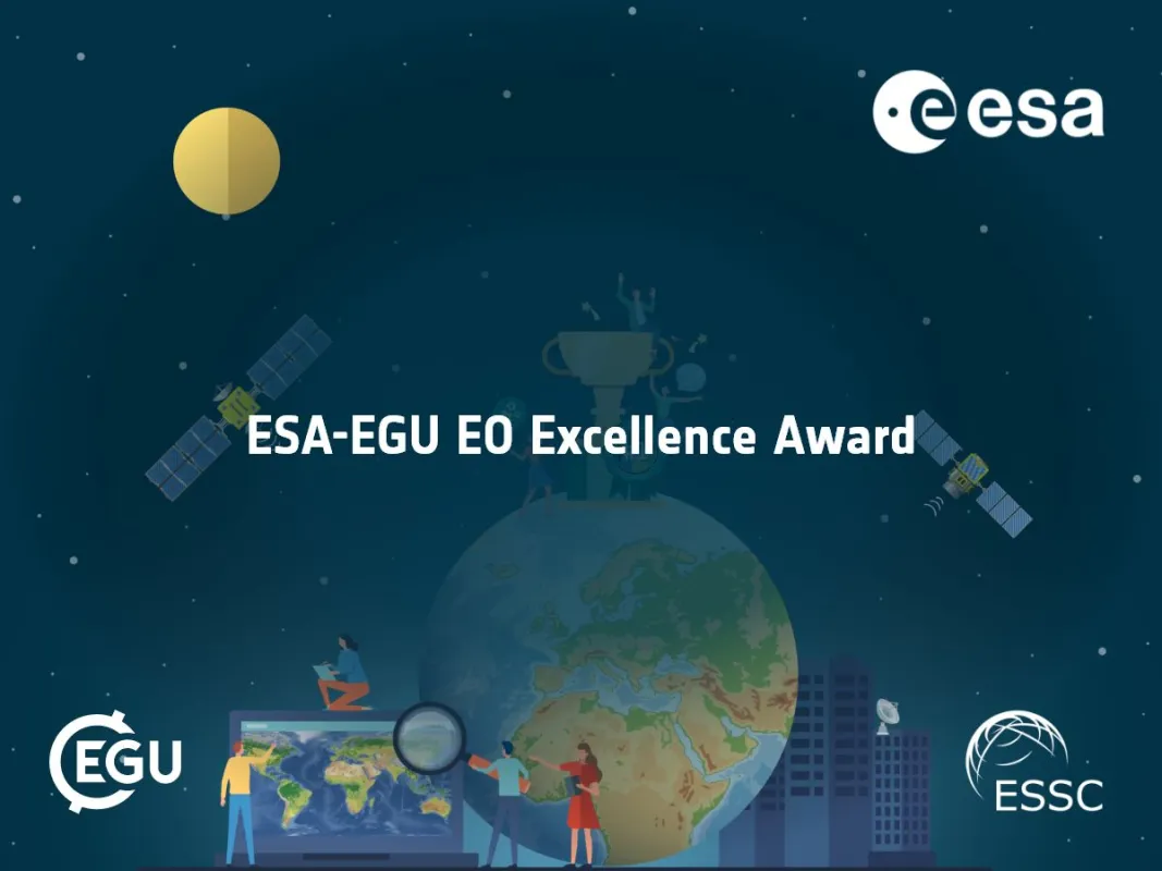 ESA–EGU Earth Observation Excellence Award (© @ESA)