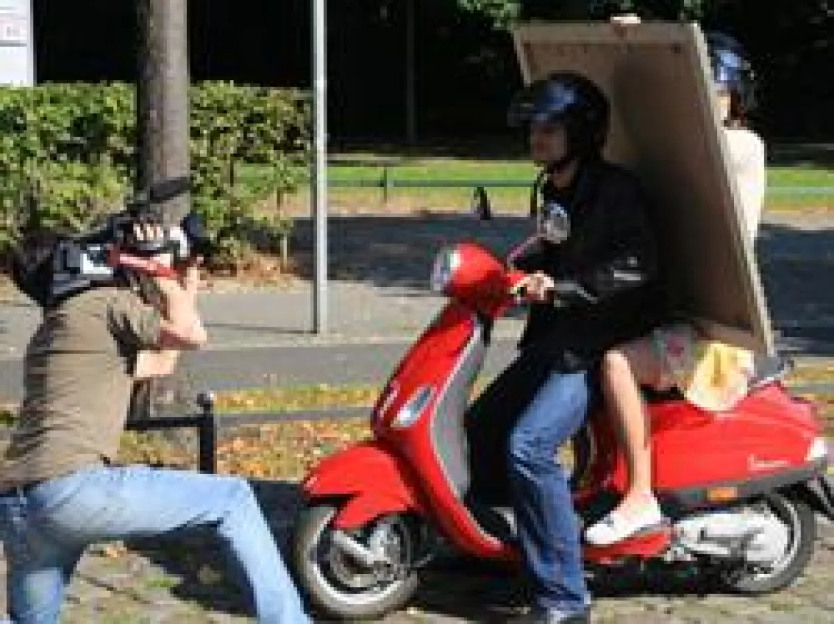 Ein kleiner Einblick in den Videodreh