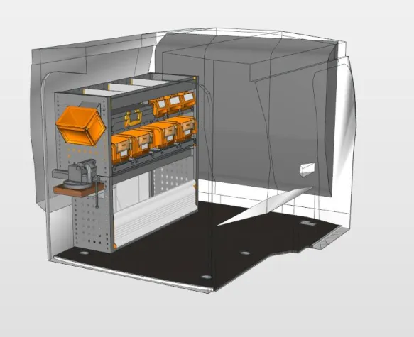 Bild: Höchster Funktionalität mit StoreVan professionelles Servicefahrzeug